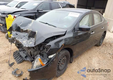 2015 Nissan Sentra Sv z USA, uszkodzony, nr VIN 3N1AB7AP9FL695502